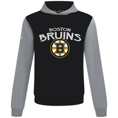 Boston Bruins Levelwear Ultimate Mission Pullover Hoodie - Black/Gray - NHL 203091730