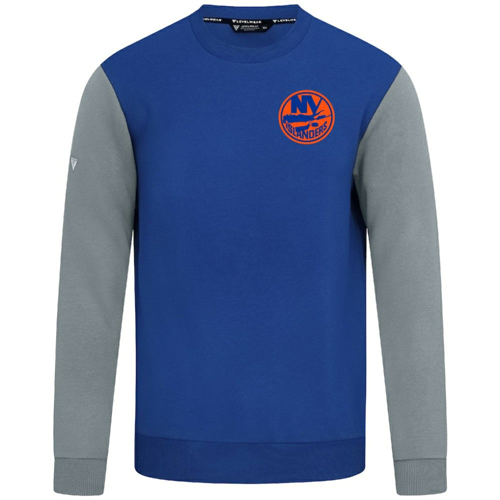 New York Islanders Levelwear Ultimate Response Sweatshirt - Royal/Gray - NHL 203091753