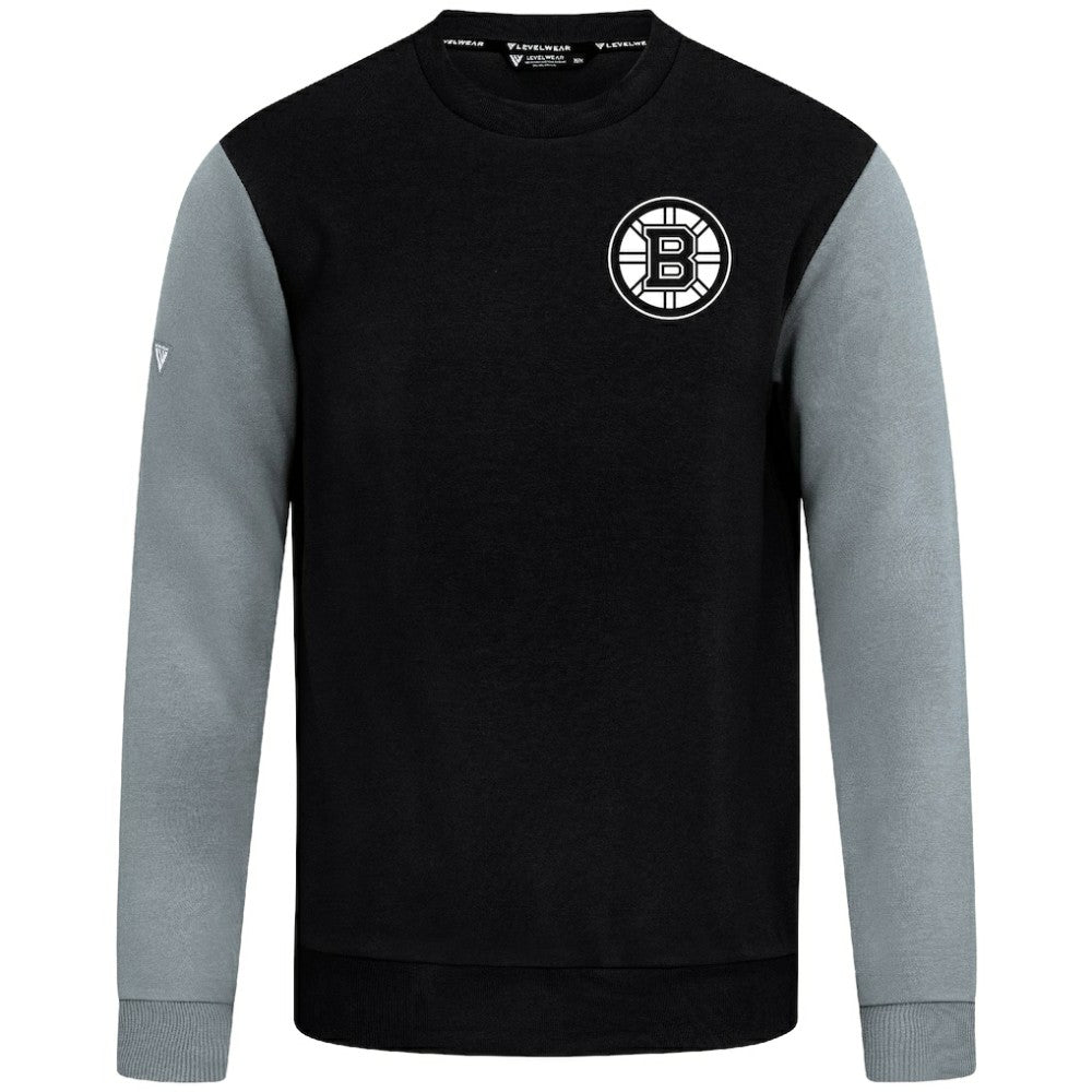 Boston Bruins Levelwear Ultimate Response Sweatshirt - Black/Gray - NHL 203091758