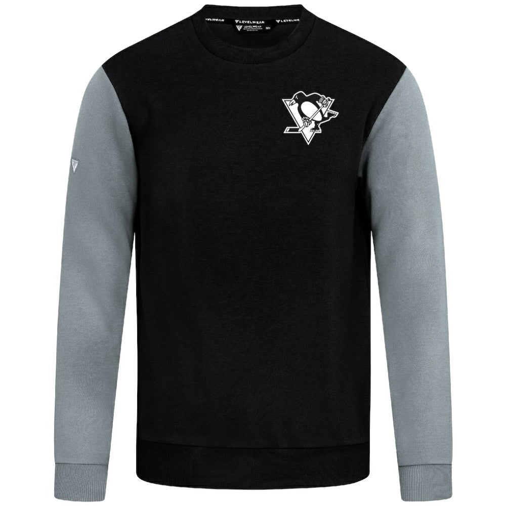 Pittsburgh Penguins Levelwear Ultimate Response Sweatshirt - Black/Gray - NHL 203091762