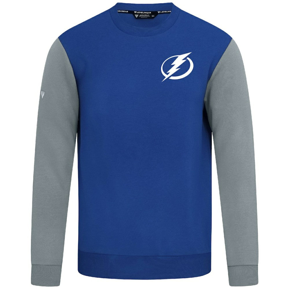 Tampa Bay Lightning Levelwear Ultimate Response Sweatshirt - Royal/Gray - NHL 203091774
