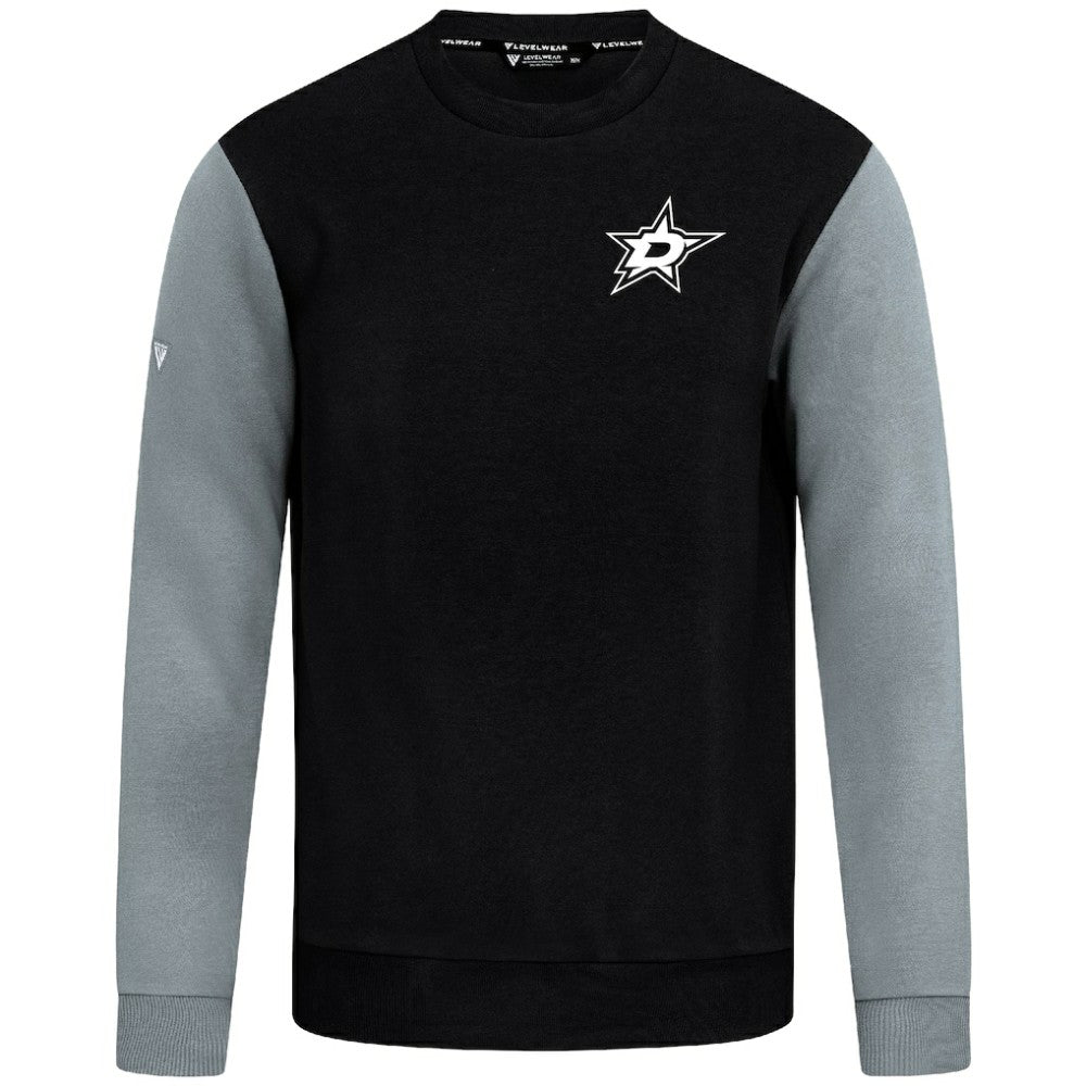 Dallas Stars Levelwear Ultimate Response Sweatshirt - Black/Gray - NHL 203091781
