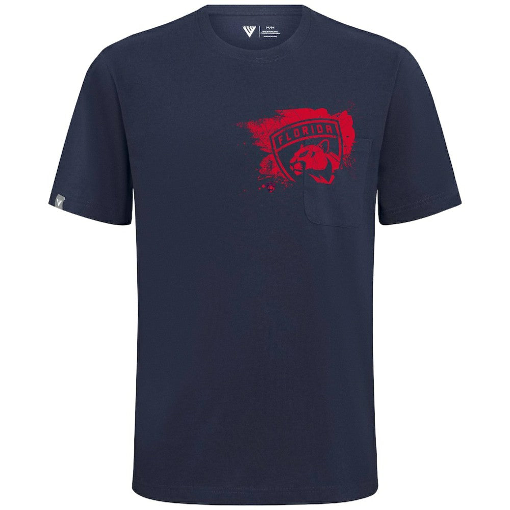 Florida Panthers Levelwear Focal Blasted T-Shirt - Navy - NHL 203091860