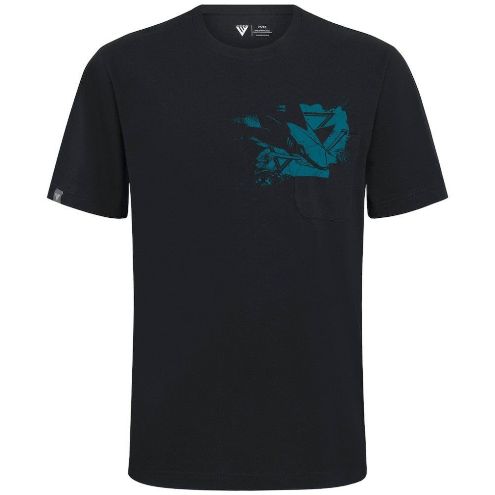 San Jose Sharks Levelwear Focal Blasted T-Shirt - Black - NHL 203091866