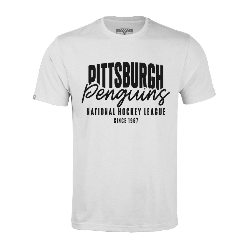 Pittsburgh Penguins Levelwear Richmond Response T-Shirt - White - NHL 203091946