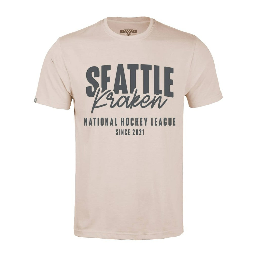 Seattle Kraken Levelwear Richmond Response T-Shirt - Khaki - NHL 203091947