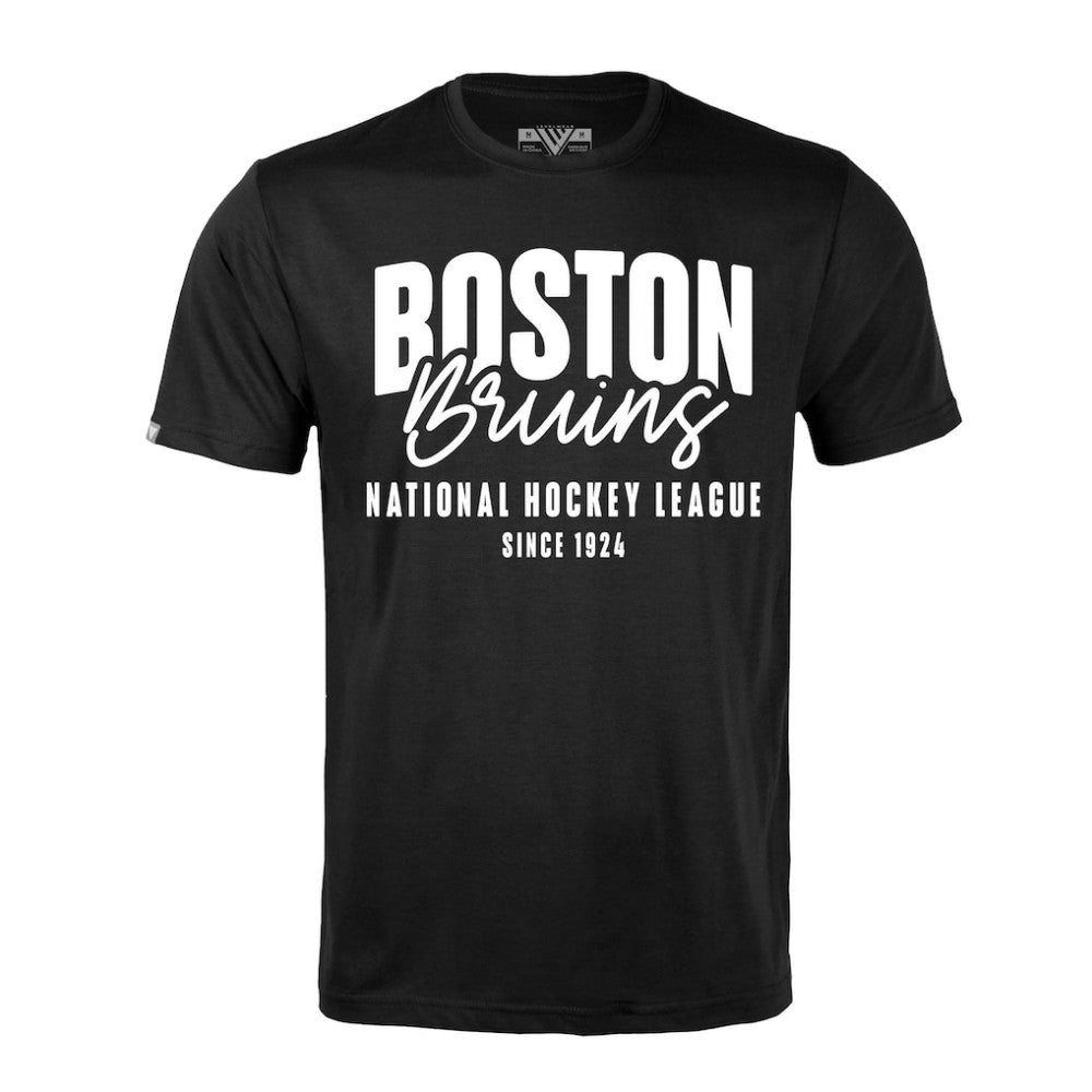 Boston Bruins Levelwear Richmond Response T-Shirt - Black - NHL 203091950