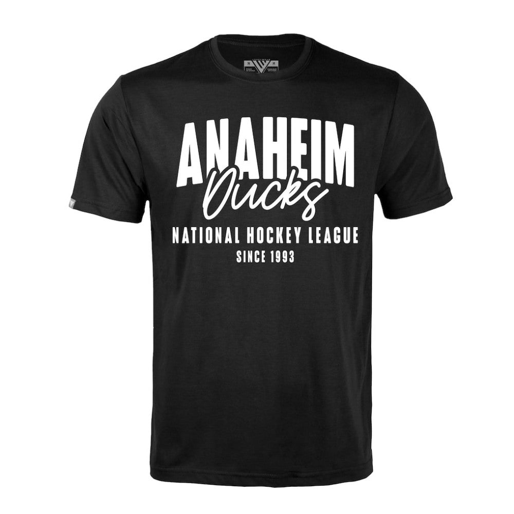Anaheim Ducks Levelwear Richmond Response T-Shirt - Black - NHL 203091953