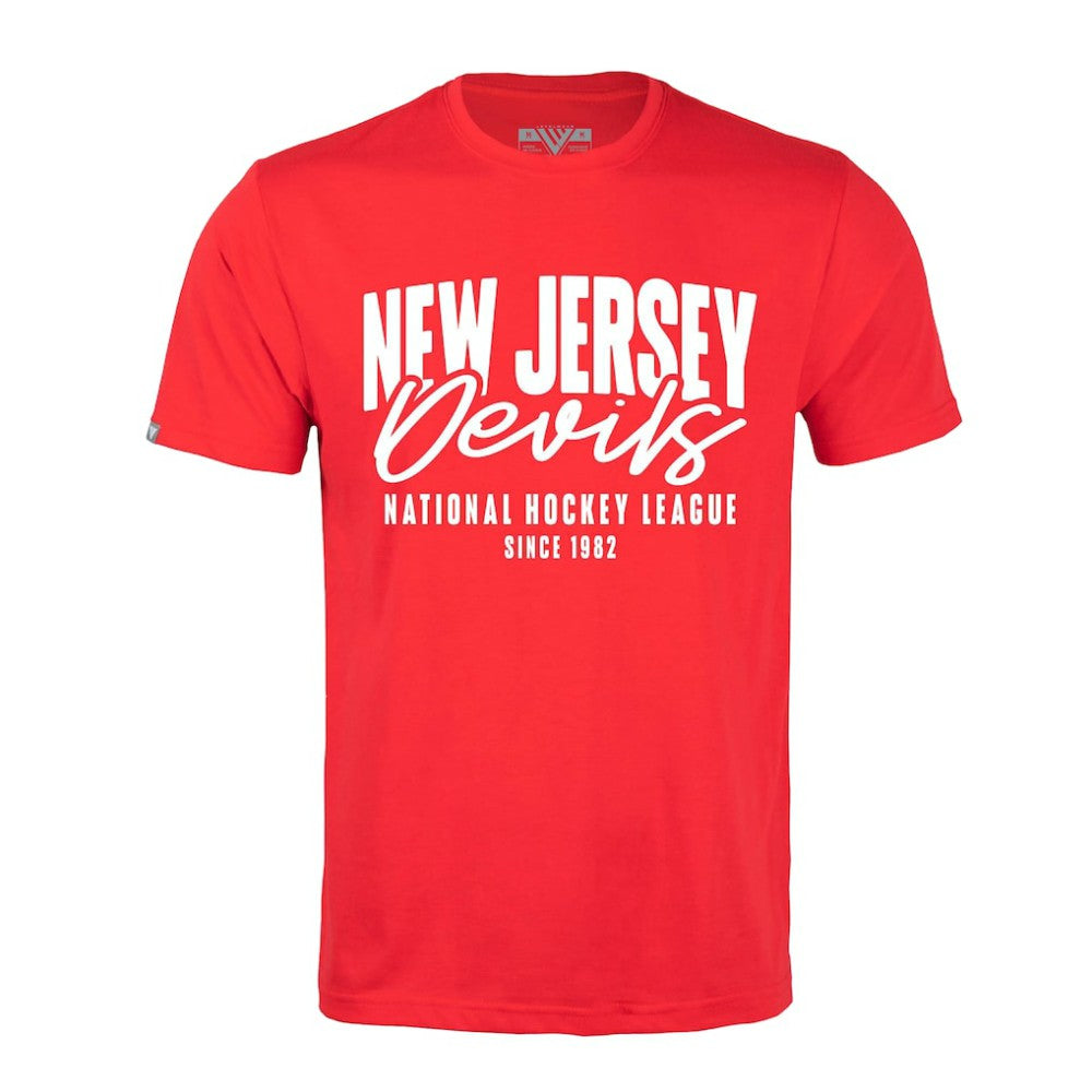 New Jersey Devils Levelwear Richmond Response T-Shirt - Red - NHL 203091956