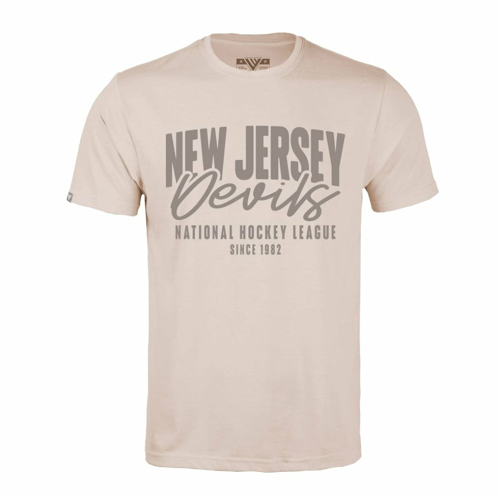 New Jersey Devils Levelwear Richmond Response T-Shirt - Khaki - NHL 203091958