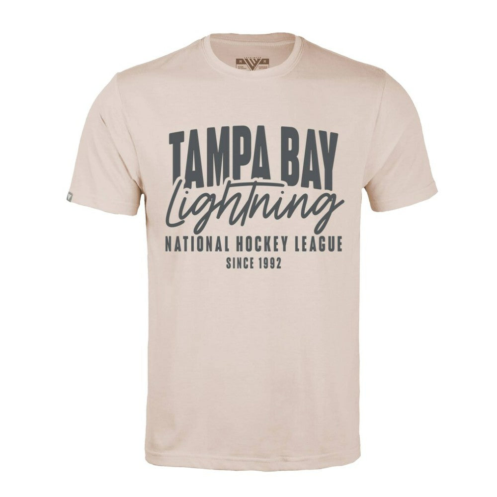 Tampa Bay Lightning Levelwear Richmond Response T-Shirt - Khaki - NHL 203091963