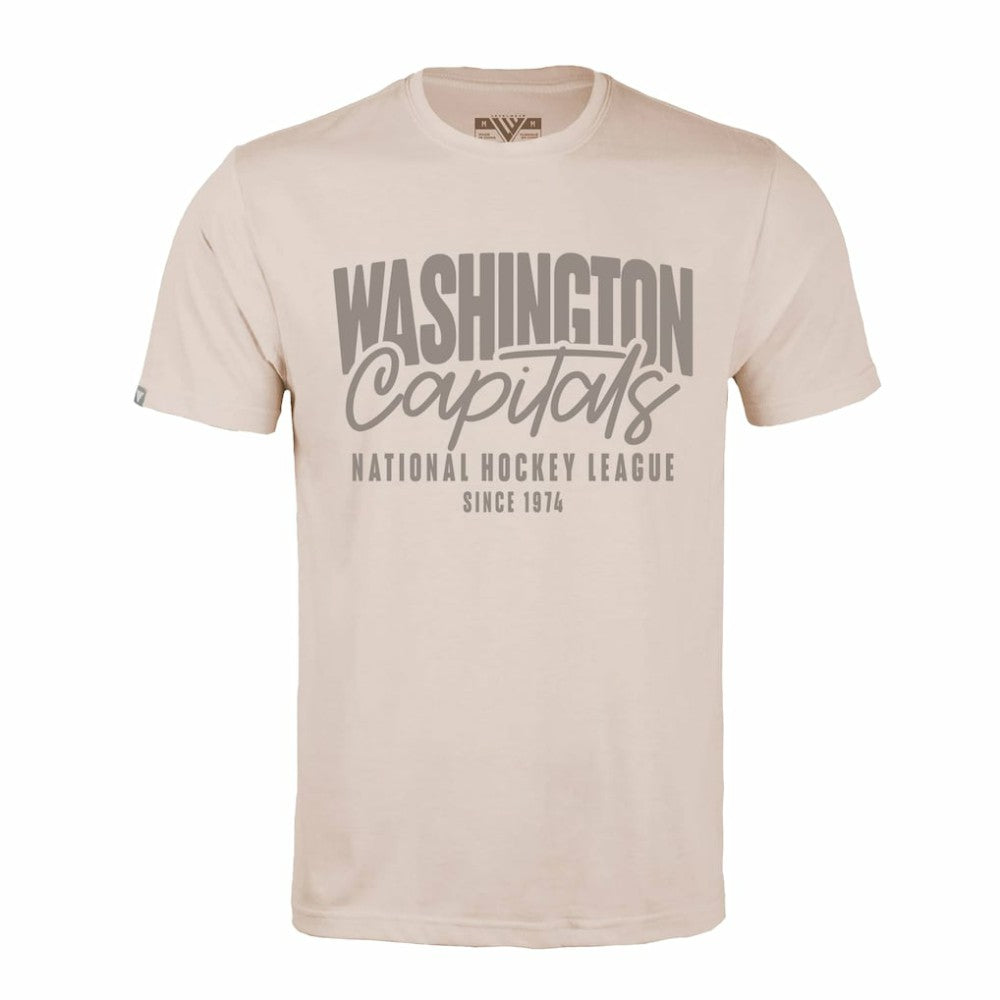 Washington Capitals Levelwear Richmond Response T-Shirt - Khaki - NHL 203091966