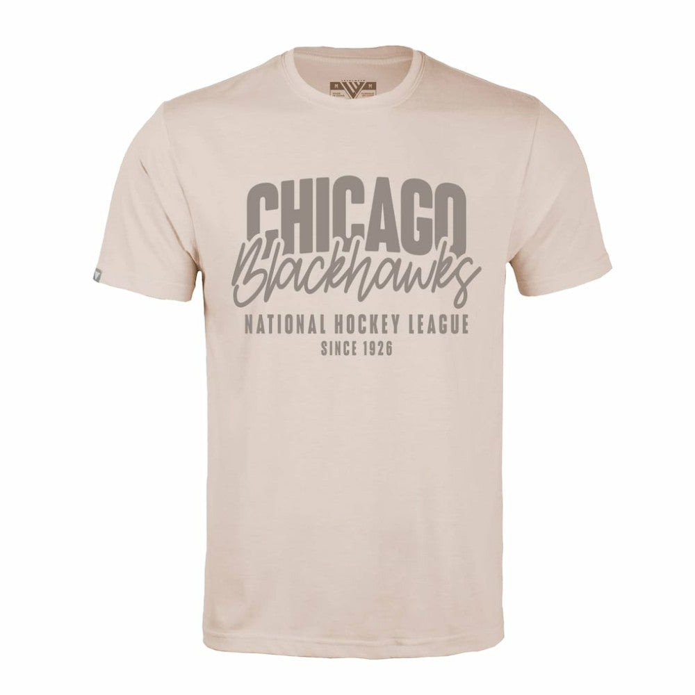 Chicago Blackhawks Levelwear Richmond Response T-Shirt - Khaki - NHL 203091979