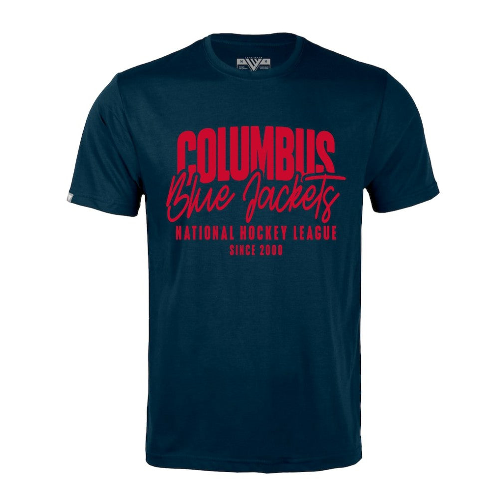 Columbus Blue Jackets Levelwear Richmond Response T-Shirt - Navy - NHL 203091983
