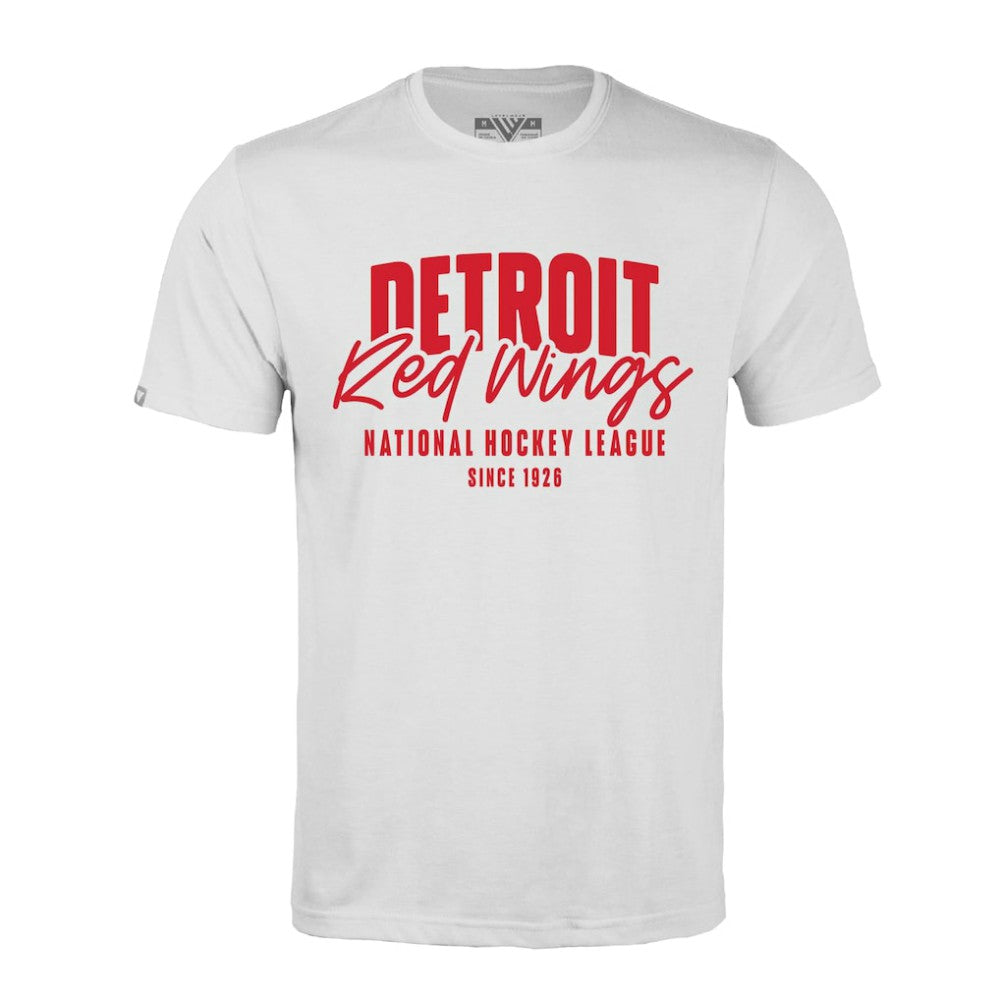 Detroit Red Wings Levelwear Richmond Response T-Shirt - White - NHL 203091989