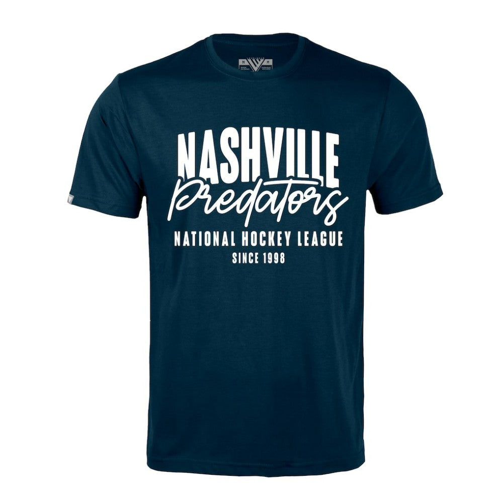 Nashville Predators Levelwear Richmond Response T-Shirt - Navy - NHL 203091990