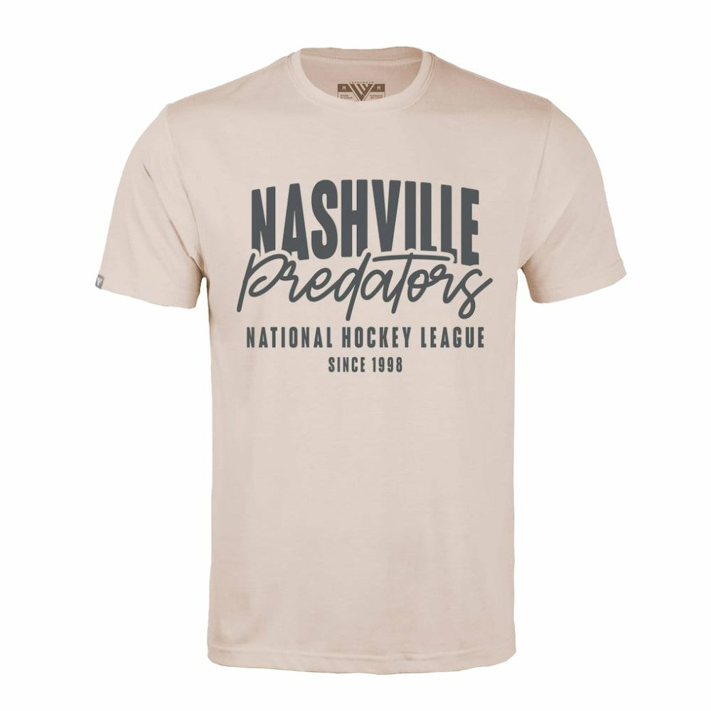 Nashville Predators Levelwear Richmond Response T-Shirt - Khaki - NHL 203091996
