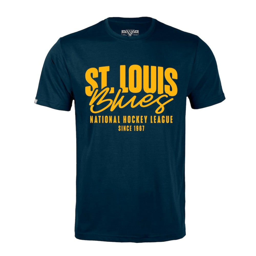 St. Louis Blues Levelwear Richmond Response T-Shirt - Navy - NHL 203091998