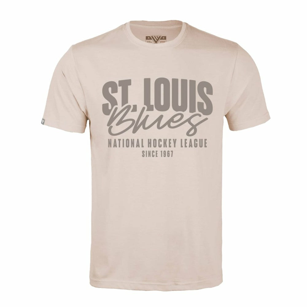 St. Louis Blues Levelwear Richmond Response T-Shirt - Khaki - NHL 203092000