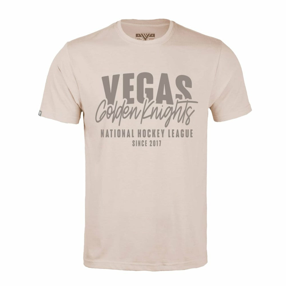 Vegas Golden Knights Levelwear Richmond Response T-Shirt - Khaki - NHL 203092004