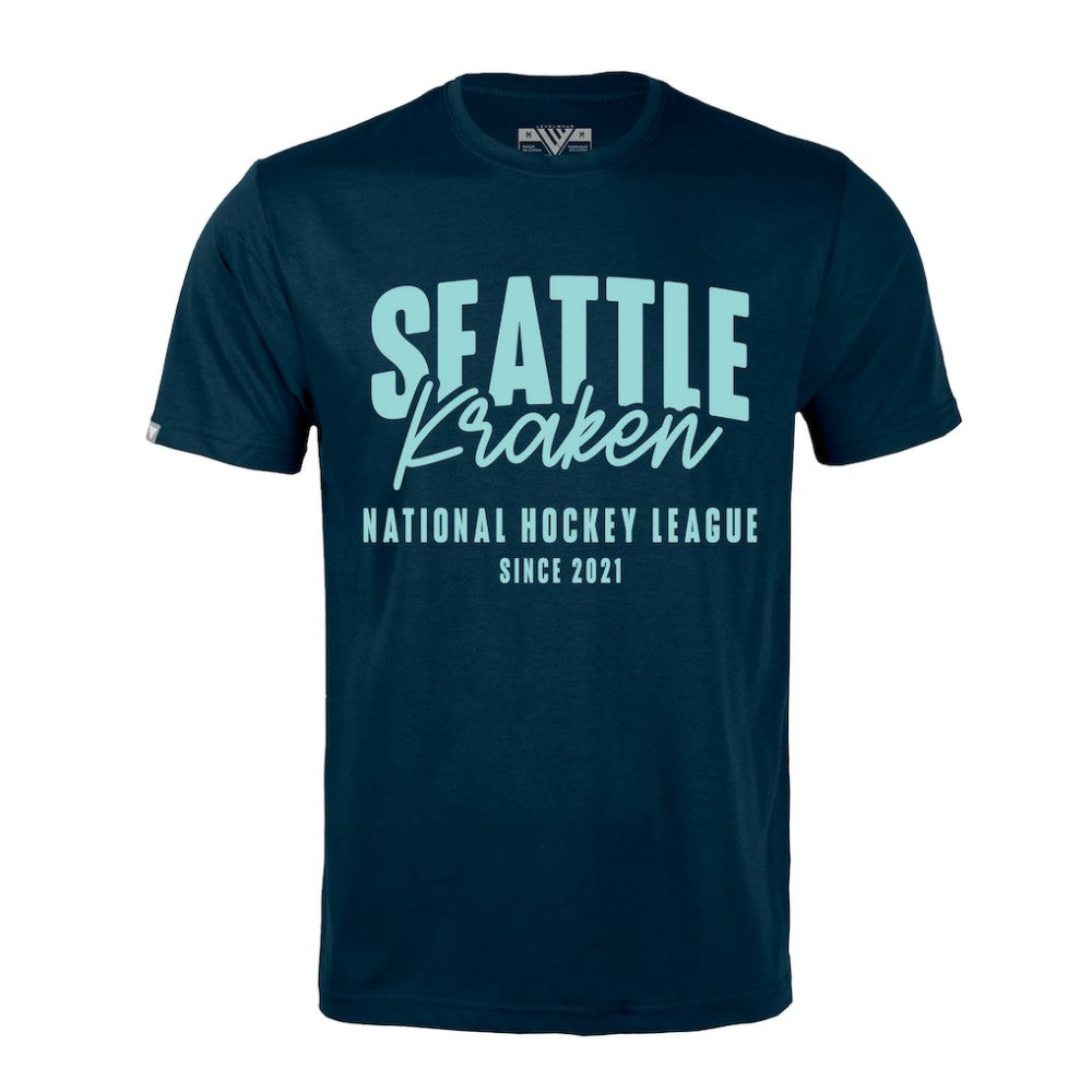 Seattle Kraken Levelwear Richmond Response T-Shirt - Deep Sea Blue - NHL 203092007