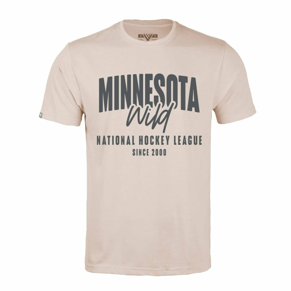 Minnesota Wild Levelwear Richmond Response T-Shirt - Khaki - NHL 203092021