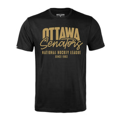 Ottawa Senators Levelwear Richmond Response T-Shirt - Black - NHL 203092026
