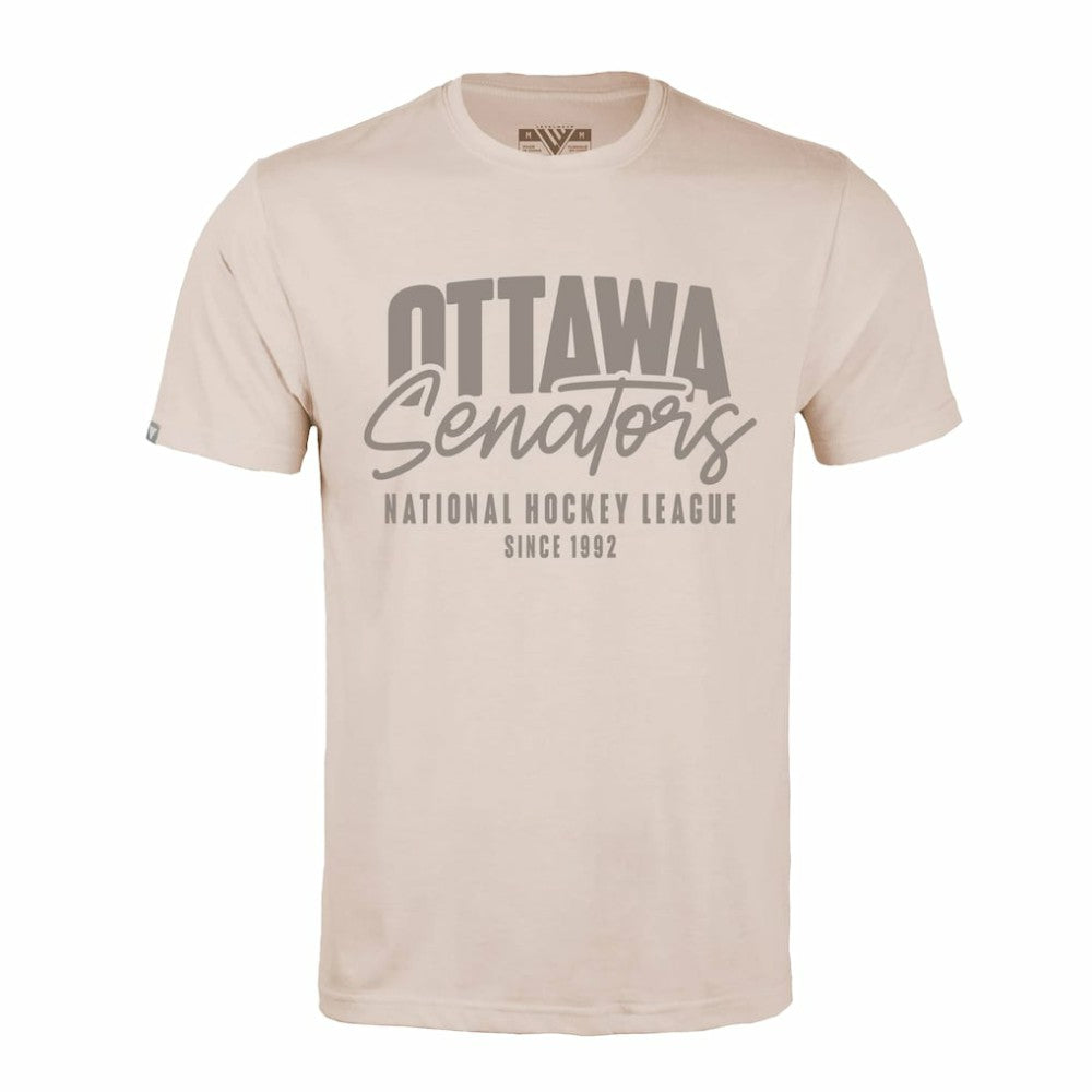 Ottawa Senators Levelwear Richmond Response T-Shirt - Khaki - NHL 203092032