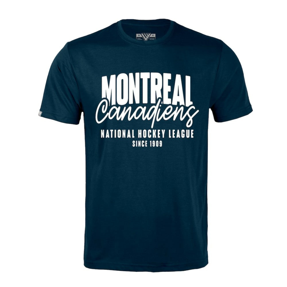Montreal Canadiens Levelwear Richmond Response T-Shirt - Navy - NHL 203092038