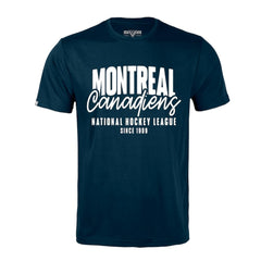 Montreal Canadiens Levelwear Richmond Response T-Shirt - Navy - NHL 203092038