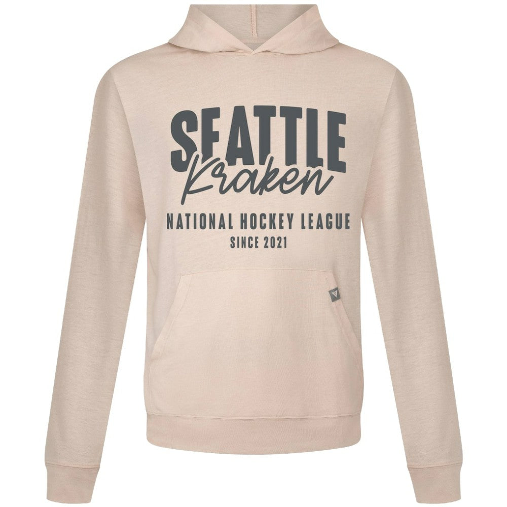 Seattle Kraken Levelwear Relay Response Pullover Hoodie - Khaki - NHL 203092039