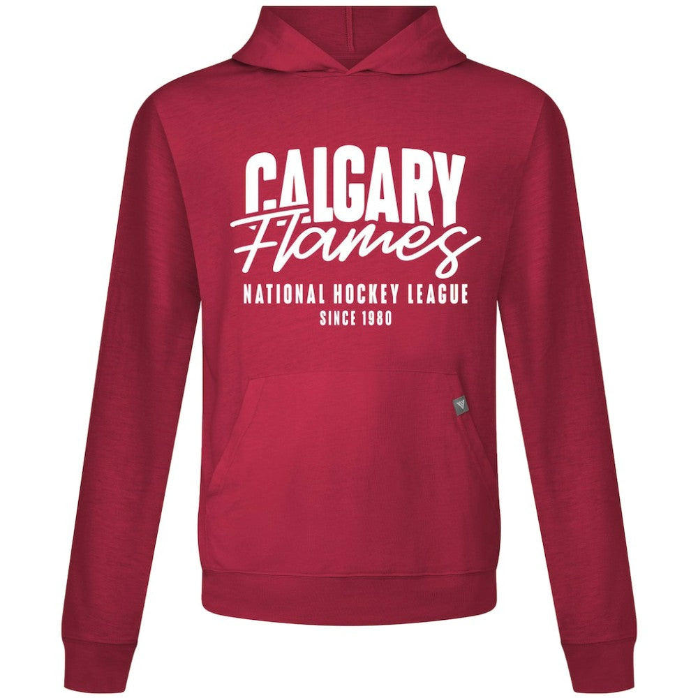 Calgary Flames Levelwear Relay Response Pullover Hoodie - Red - NHL 203092043