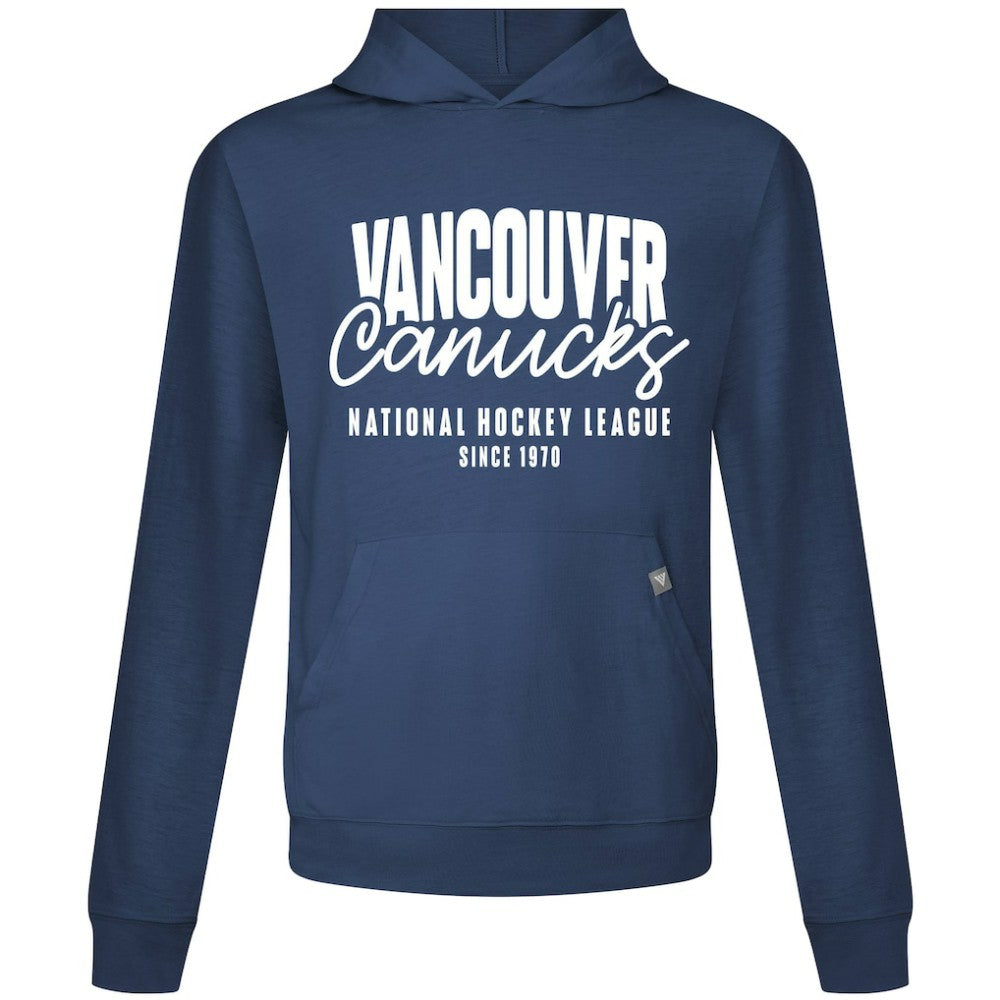 Vancouver Canucks Levelwear Relay Response Pullover Hoodie - Navy - NHL 203092049