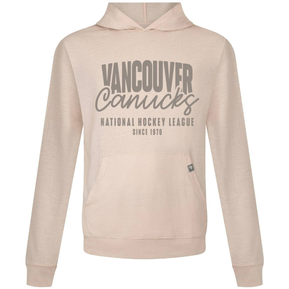 Vancouver Canucks Levelwear Relay Response Pullover Hoodie - Khaki - NHL 203092051
