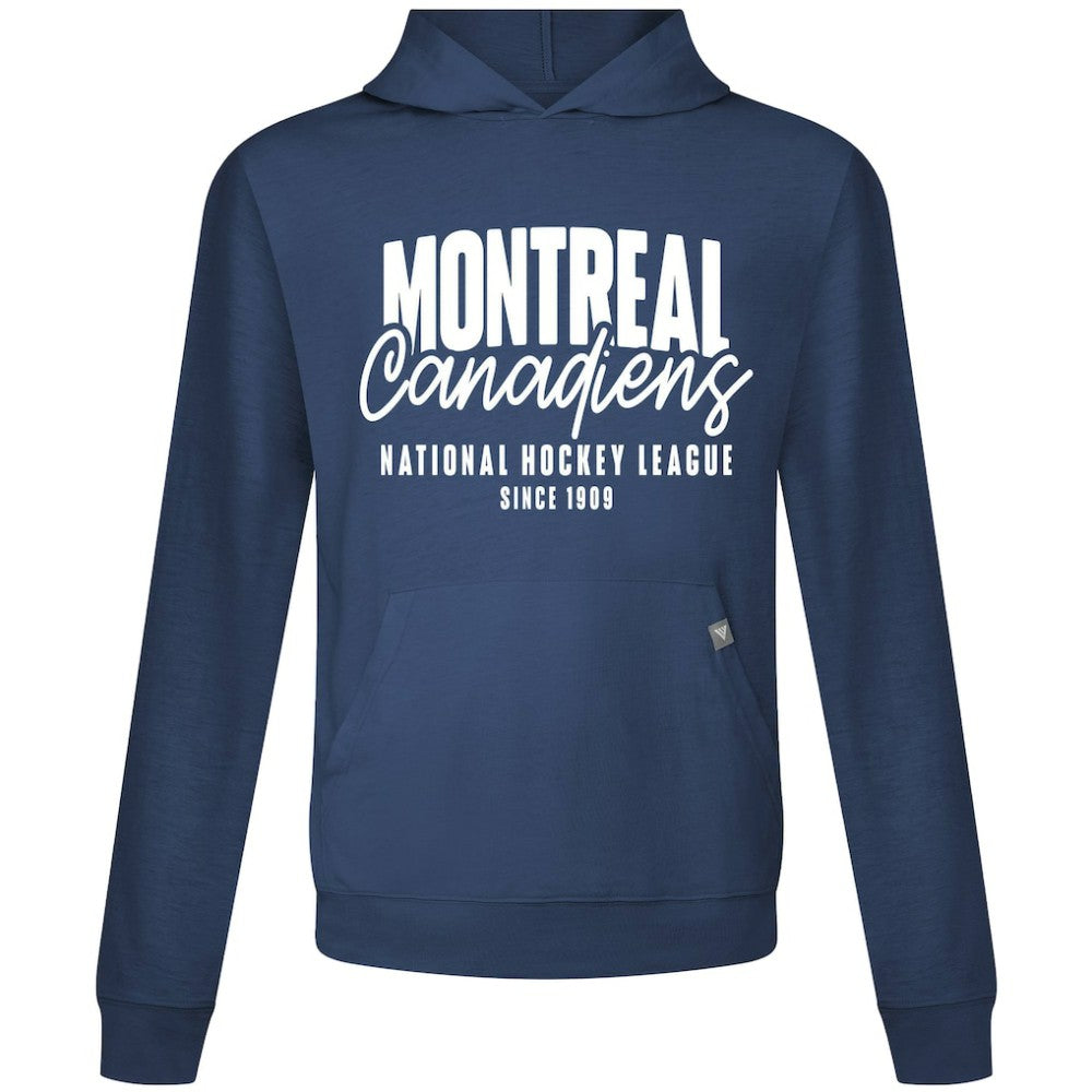 Montreal Canadiens Levelwear Relay Response Pullover Hoodie - Navy - NHL 203092053