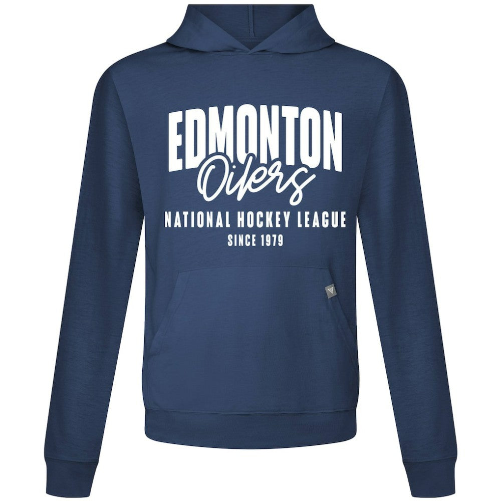 Edmonton Oilers Levelwear Relay Response Pullover Hoodie - Navy - NHL 203092055