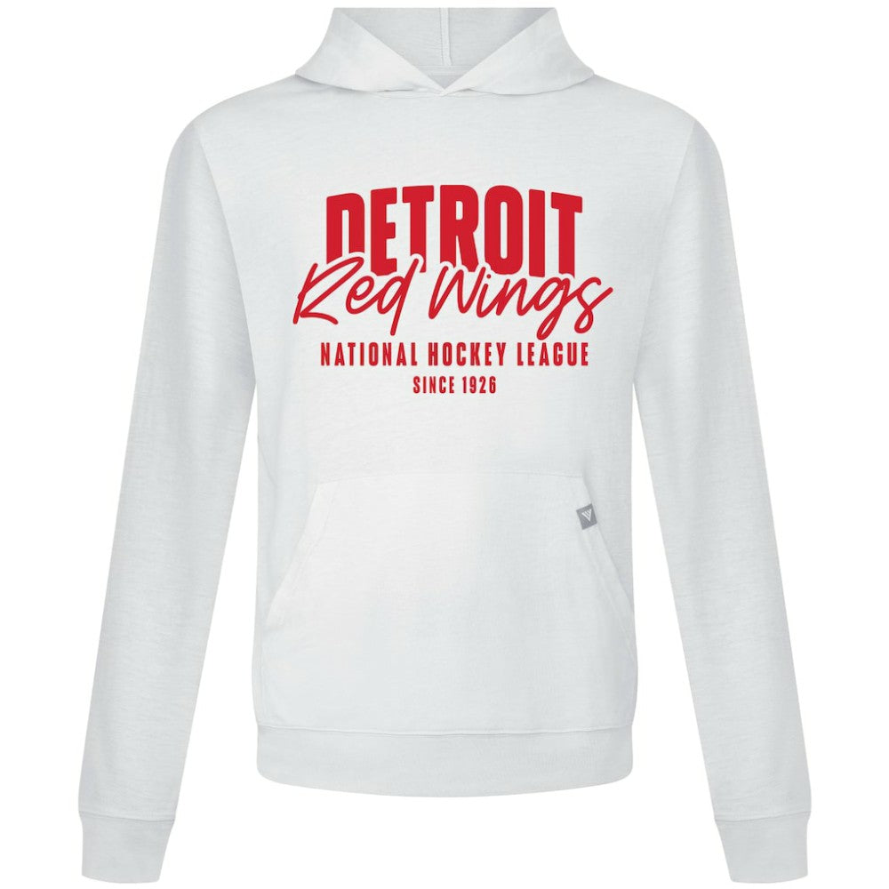 Detroit Red Wings Levelwear Relay Response Pullover Hoodie - White - NHL 203092058