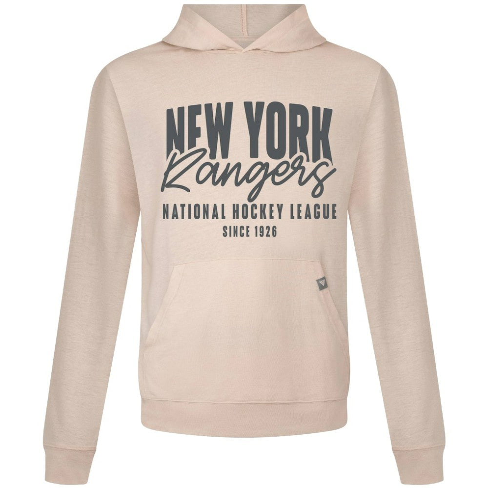 New York Rangers Levelwear Relay Response Pullover Hoodie - Khaki - NHL 203092063