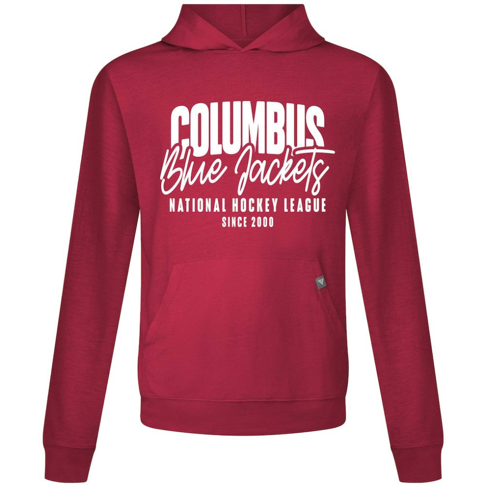 Columbus Blue Jackets Levelwear Relay Response Pullover Hoodie - Red - NHL 203092089