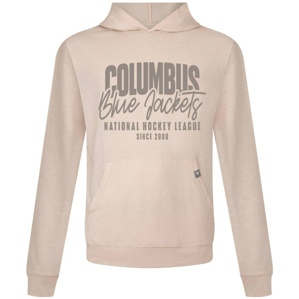 Columbus Blue Jackets Levelwear Relay Response Pullover Hoodie - Khaki - NHL 203092090