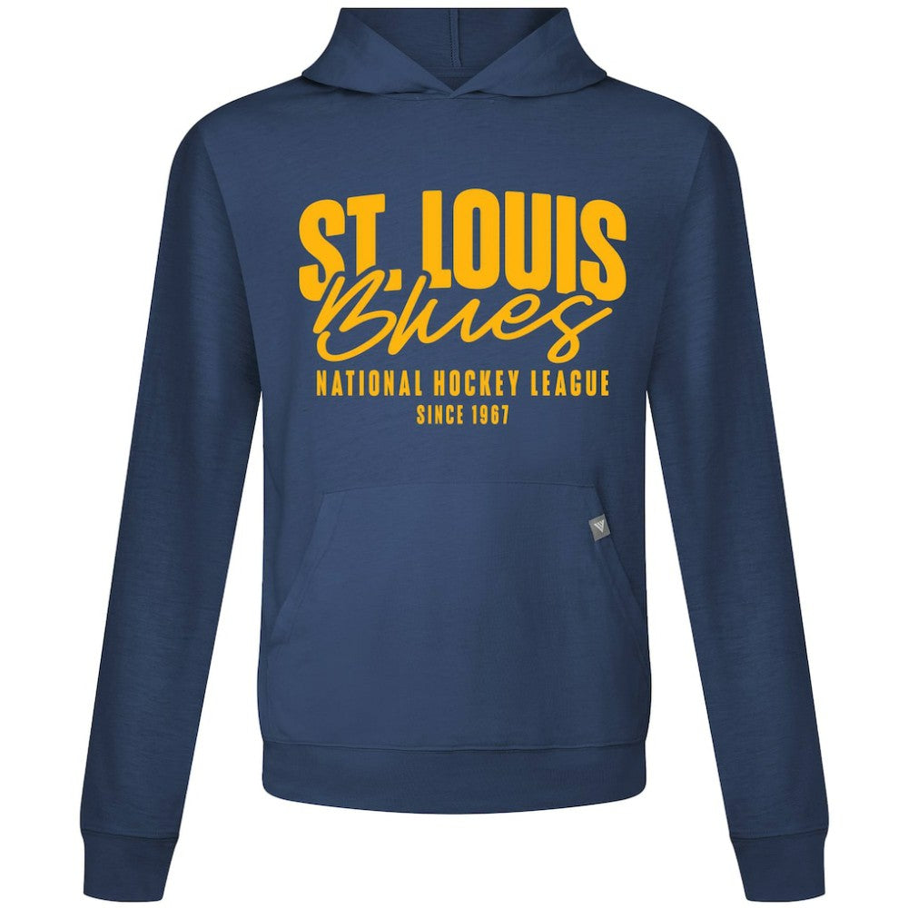 St. Louis Blues Levelwear Relay Response Pullover Hoodie - Navy - NHL 203092094