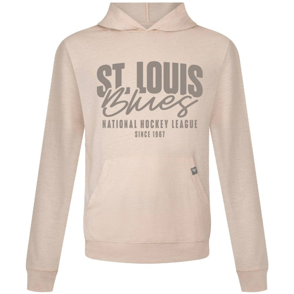St. Louis Blues Levelwear Relay Response Pullover Hoodie - Khaki - NHL 203092095