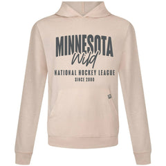 Minnesota Wild Levelwear Relay Response Pullover Hoodie - Khaki - NHL 203092101
