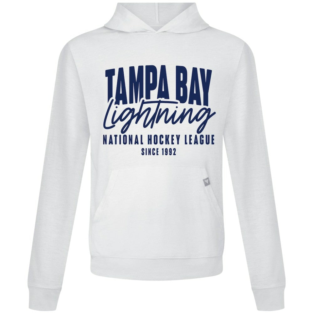 Tampa Bay Lightning Levelwear Relay Response Pullover Hoodie - White - NHL 203092109
