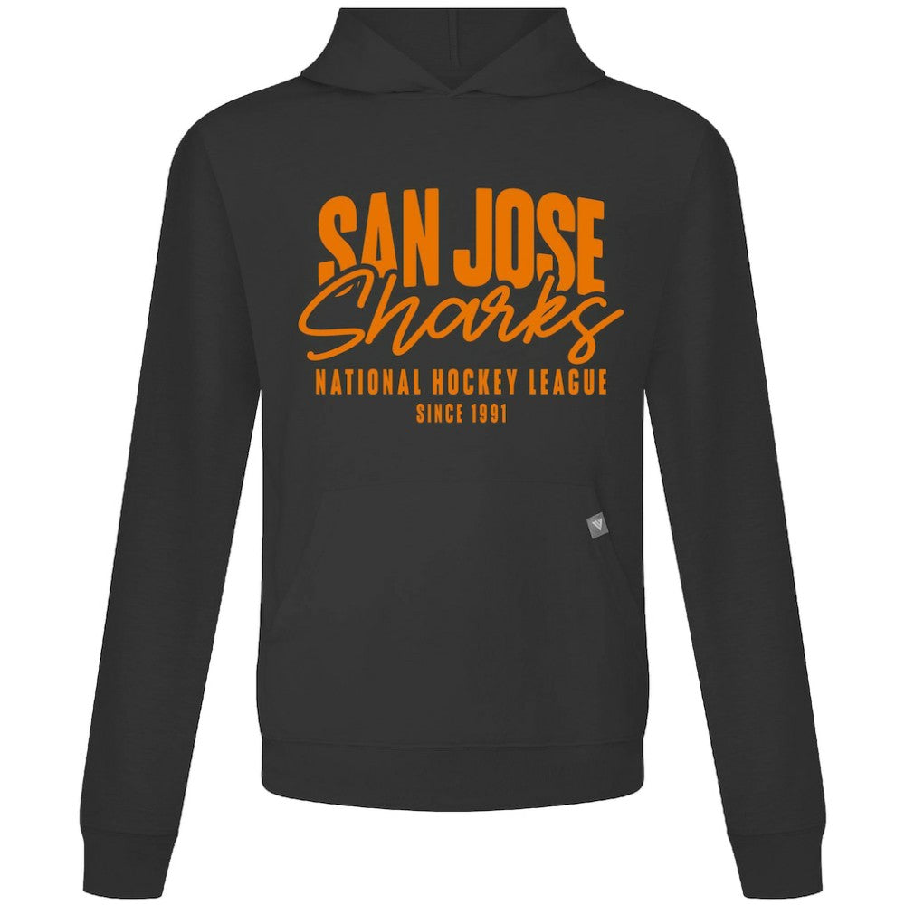 San Jose Sharks Levelwear Relay Response Pullover Hoodie - Black - NHL 203092120