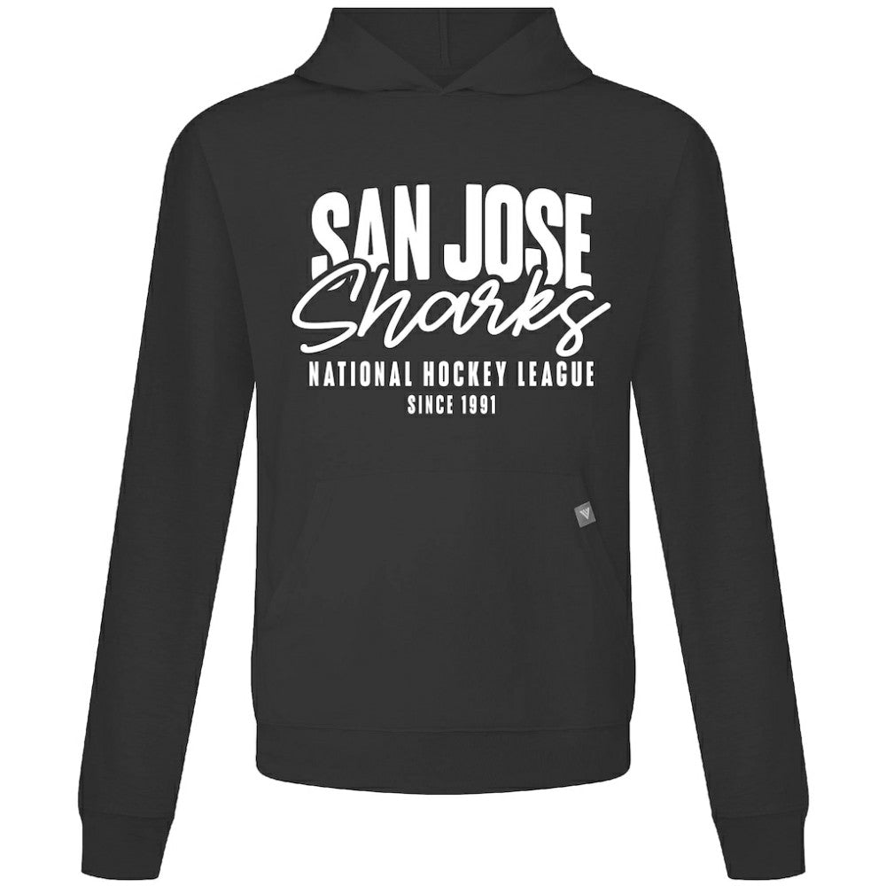 San Jose Sharks Levelwear Relay Response Pullover Hoodie - Black - NHL 203092121