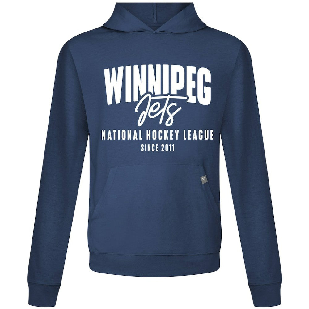 Winnipeg Jets Levelwear Relay Response Pullover Hoodie - Navy - NHL 203092123