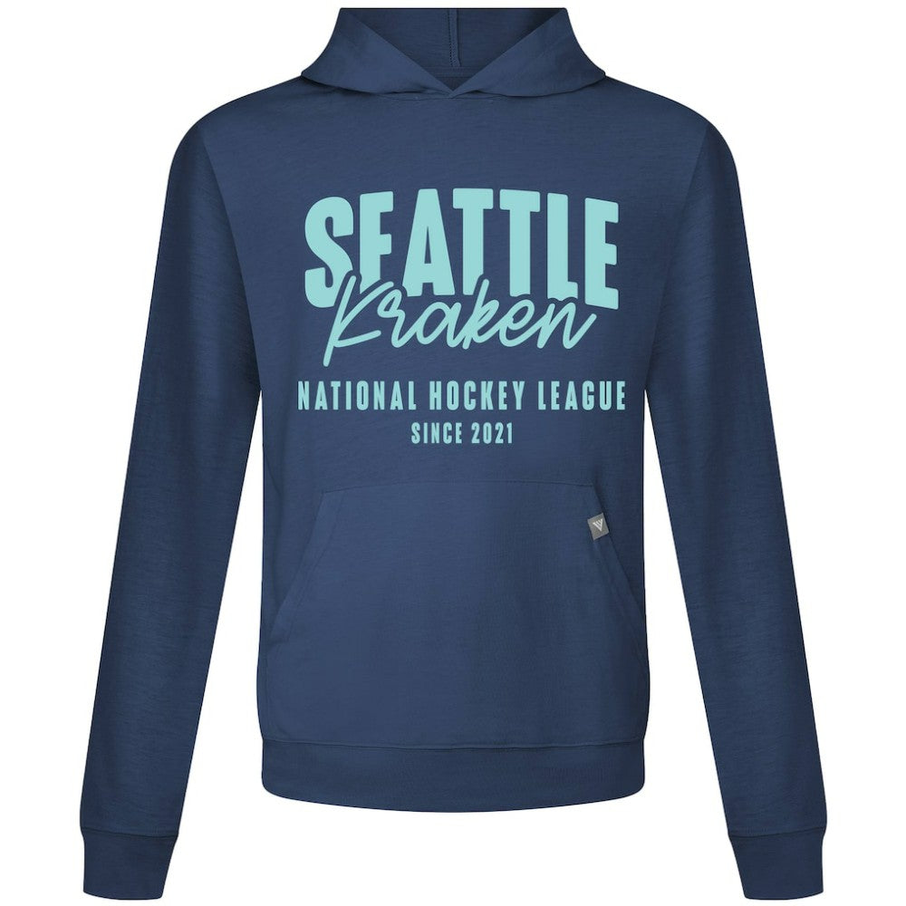 Seattle Kraken Levelwear Relay Response Pullover Hoodie - Deep Sea Blue - NHL 203092129