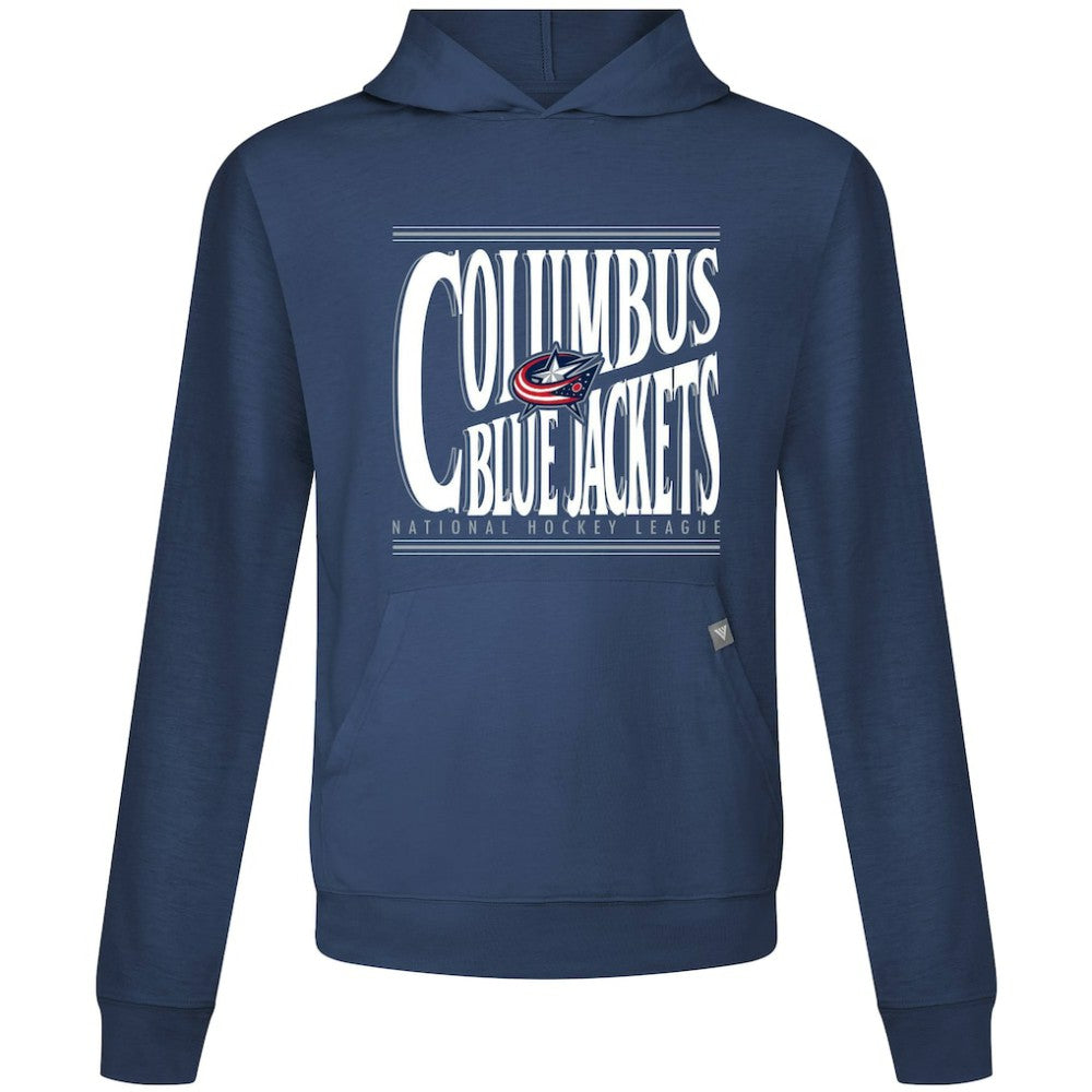 Columbus Blue Jackets Levelwear Relay Powerhouse Pullover Hoodie - Navy - NHL 203092137