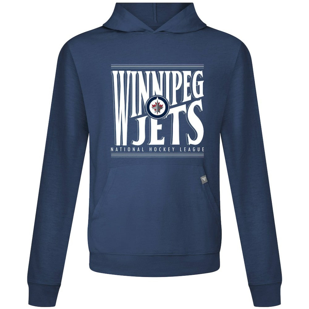 Winnipeg Jets Levelwear Relay Powerhouse Pullover Hoodie - Navy - NHL 203092151